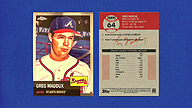 2022 Topps Chrome Platinum Anniversary #64 Greg MADDUX