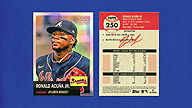 2022 Topps Chrome Platinum Anniversary #250 Ronald ACUNA JR Refractor [1:4]