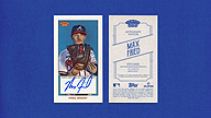 2023 Topps 206 [#] Max FRIED Autograph