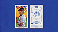 2023 Topps 206 [#] Ronald ACUNA JR Opening Day Variation