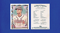 2023 Topps Allen & Ginter #50 Vaughn GRISSOM [RC]