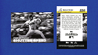 2023 Topps Black & White #SS6 Spencer STRIDER Shutter Speed