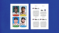 2023 Topps Heritage #74BS-17 to #74BS-20 Hank AARON Ronald ACUNA JR Austin RILEY Dansby SWANSON '74 Stamps