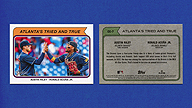 2023 Topps Heritage #CC-7 Austin RILEY Ronald ACUNA JR Combos [Atlanta's Tried and True]