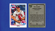 2023 Topps Heritage #NT-7 Spencer STRIDER Now & Then