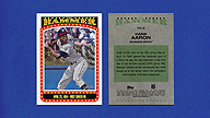 2023 Topps Heritage #TH-2 Hank AARON The Hammer