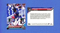 2023 Topps Now #230 Marcell OZUNA [PR 297] Blue Parallel [46/49]