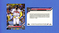 2023-24 Topps Now #OS-5 Ronald ACUNA JR Off-Season [PR 1075]