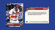 2023 Topps Now #PCA-1 Ronald ACUNA JR Players Choice Awards [PR 1837]