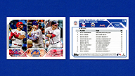 2023 Topps #178 Kyle SCWARBER Pete ALONSO Austin RILEY Series One NL HRs Leaders