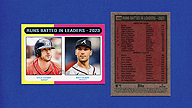 2024 Topps Heritage #308 Matt OLSON Kyle TUCKER League Leaders