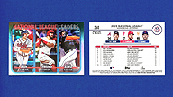 2024 Topps #260 Matt OLSON Kyle SCHWARBER Pete ALONSO League Leaders Series One Rainbow Foil