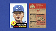 2018 Topps Living #32 Ozzie ALBIES [RC] [/14036] [Artist: Mayumi SETO]