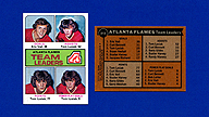 1975 Topps #313 Atlanta FLAMES Team Leaders