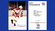 1979-80 Coca-Cola Postcards Atlanta Flames #16 Guy CHOUINARD