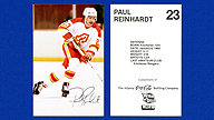 1979-80 Coca-Cola Postcards Atlanta Flames #23 Paul REINHARDT