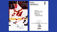 1979-80 Coca-Cola Postcards Atlanta Flames #3 Phil RUSSELL