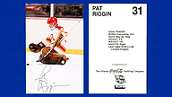 1979-80 Coca-Cola Postcards Atlanta Flames #31 Pat RIGGIN