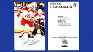 1979-80 Coca-Cola Postcards Atlanta Flames #4 Pekka RAUTAKALLIO