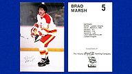 1979-80 Coca-Cola Postcards Atlanta Flames #5 Brad MARSH