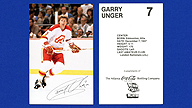 1979-80 Coca-Cola Postcards Atlanta Flames #7 Garry UNGER