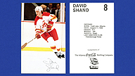 1979-80 Coca-Cola Postcards Atlanta Flames #8 David SHAND